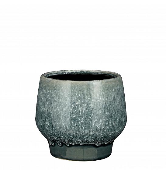Okrasni lonec Monta d. blue Ø16 h.14 cm