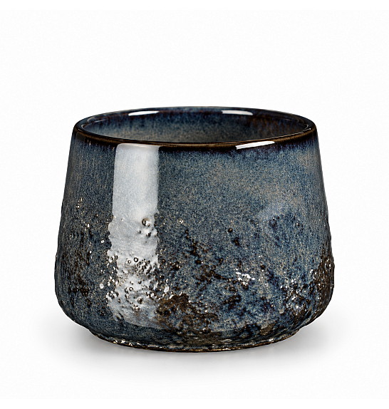 Okrasni lonec Mylo blue Ø12 h.9 cm