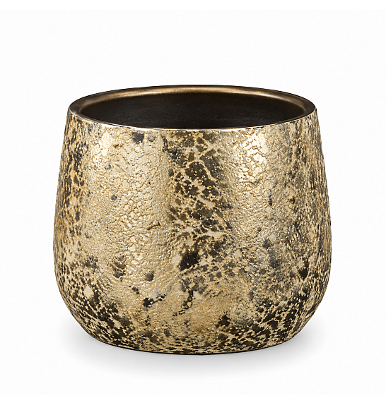 Okrasni lonec Clemente champagne Ø19,5 h.15,5 cm